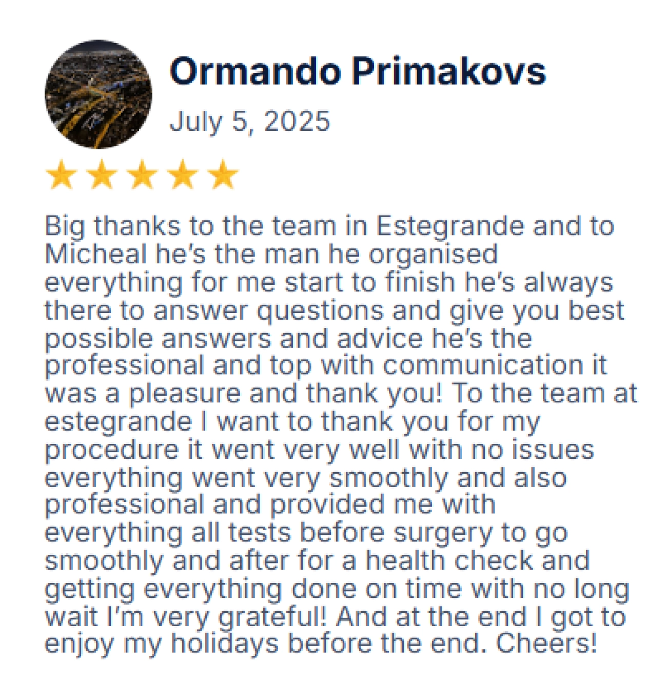 Google Review